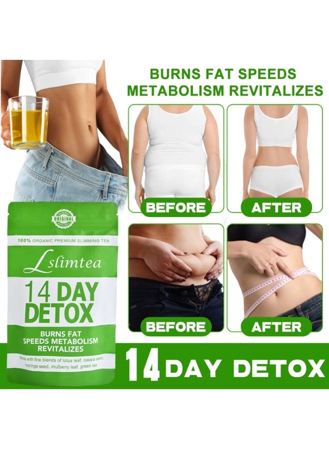 Lslimtea 14-Day Detox Slimming Tea 2Pcs